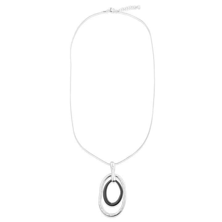 Two Irregular Shape Necklace