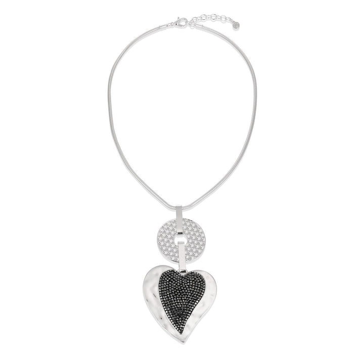 Heart With Circle Necklace