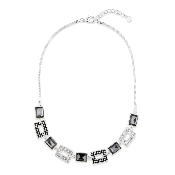 Rectangle In A Chain Necklace