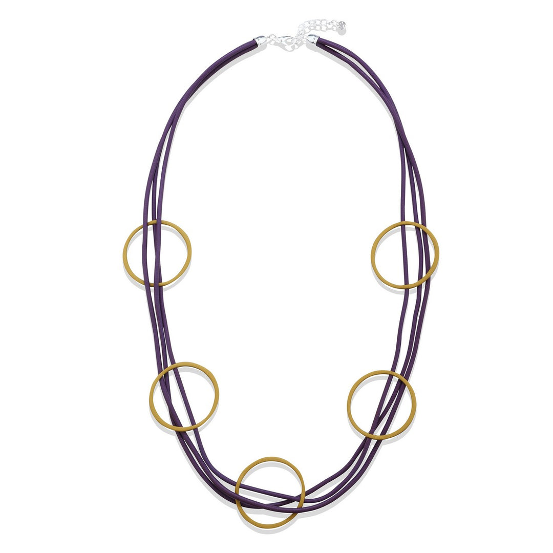 Circle Strings Necklace