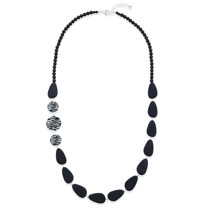 Oval Beaded Necklace