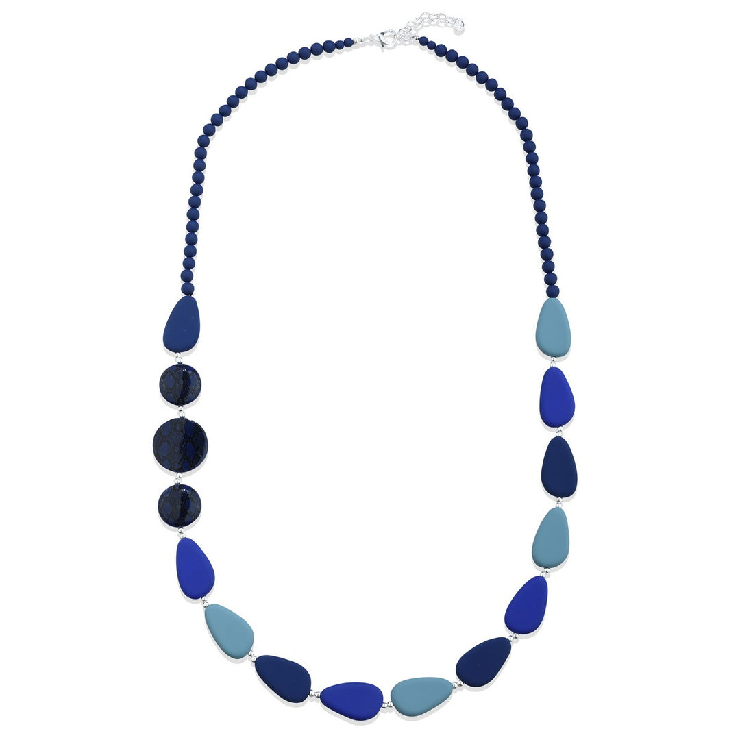 Oval Beaded Necklace