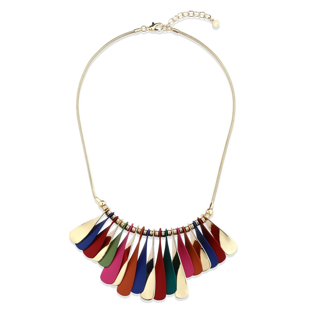 Dangling Plates Necklace