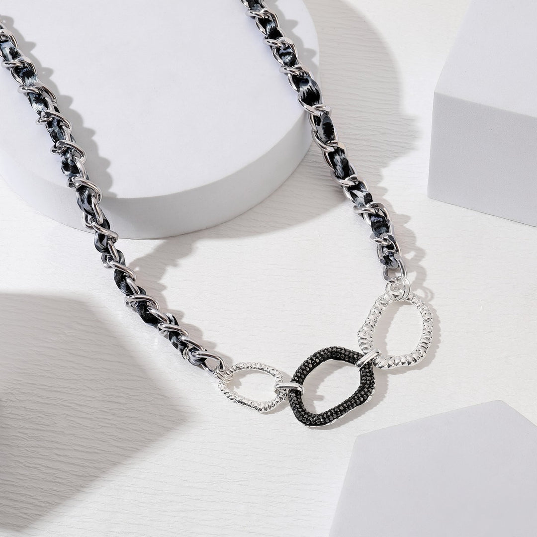 Thick Chain With Circles Necklace