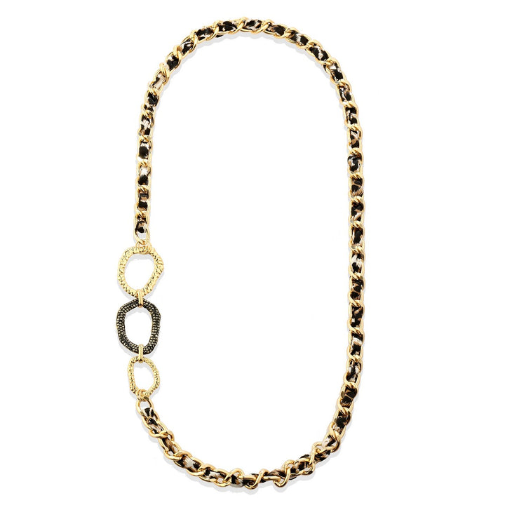 Thick Chain With Circles Necklace