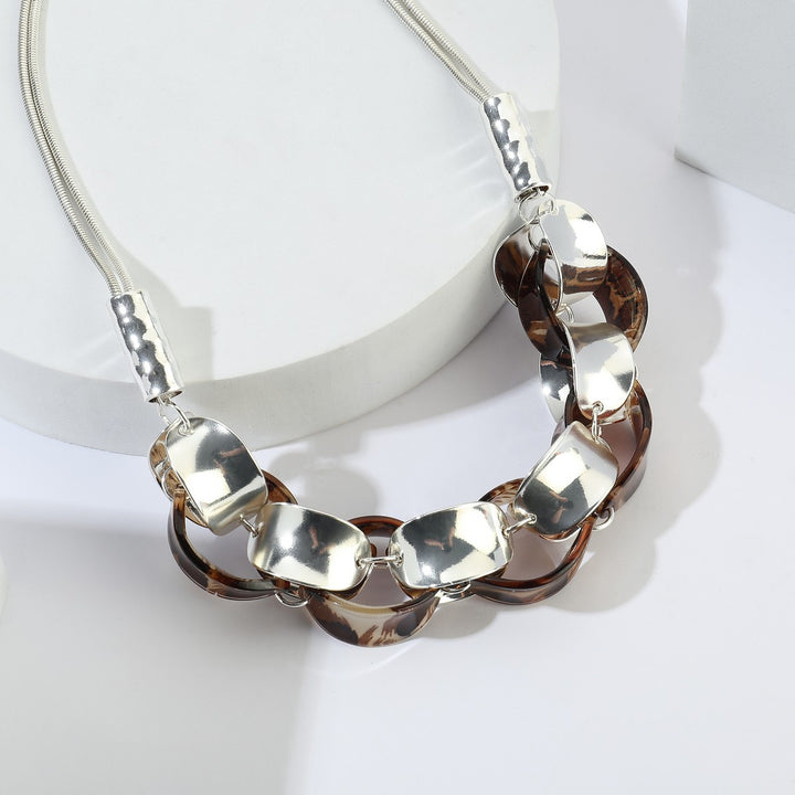 Intermix Circles Necklace