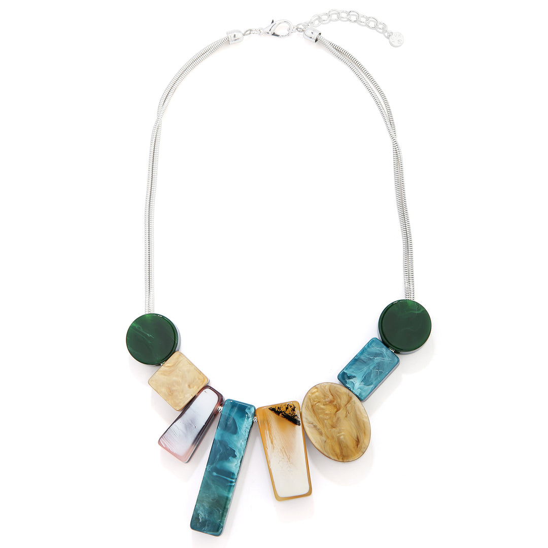 Multishapes With Circle Necklace