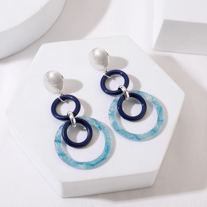 Multi Circles Earrings