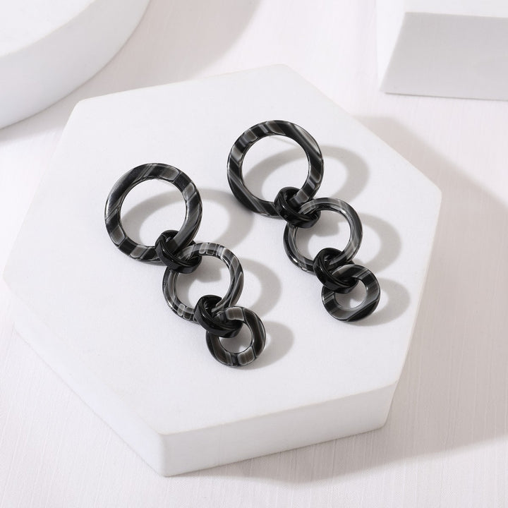 Three Circles Earring