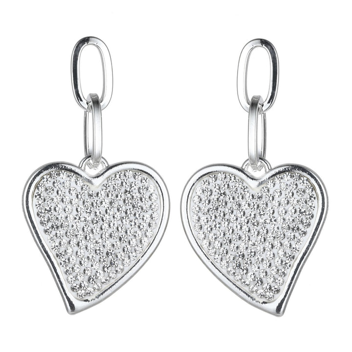 Dangling Heart Earrings