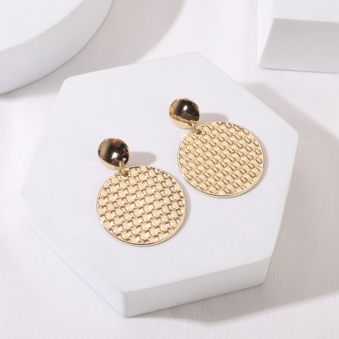 Mesh Patterned Earrings