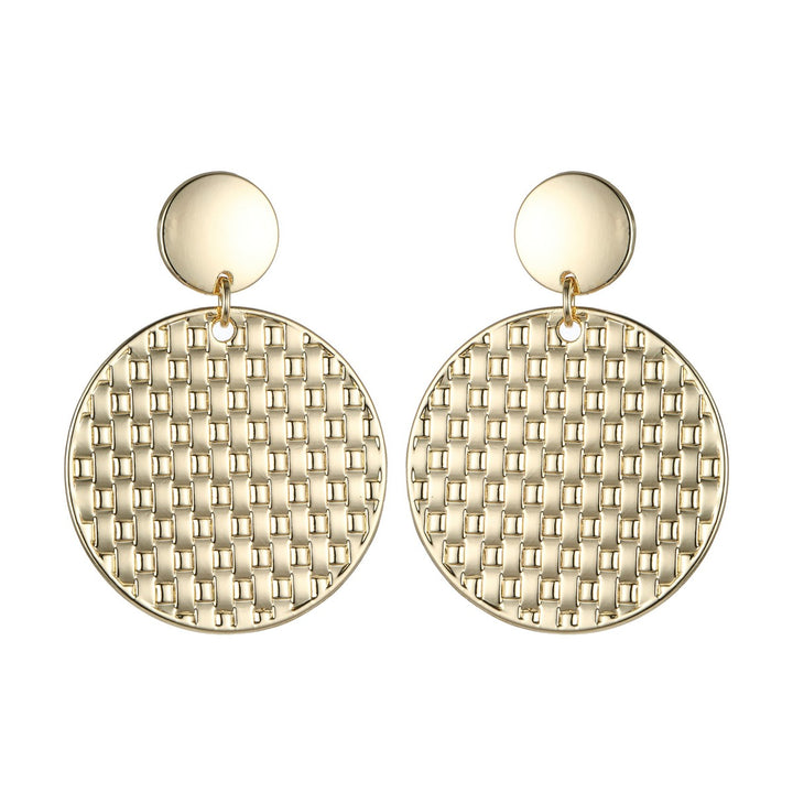 Mesh Patterned Earrings