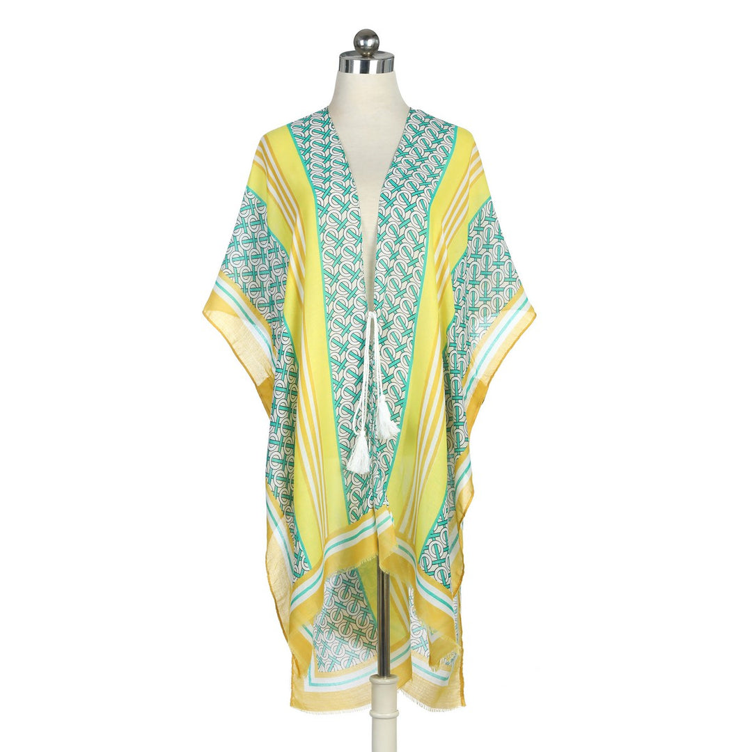 Circle Mesh Summer Kimono