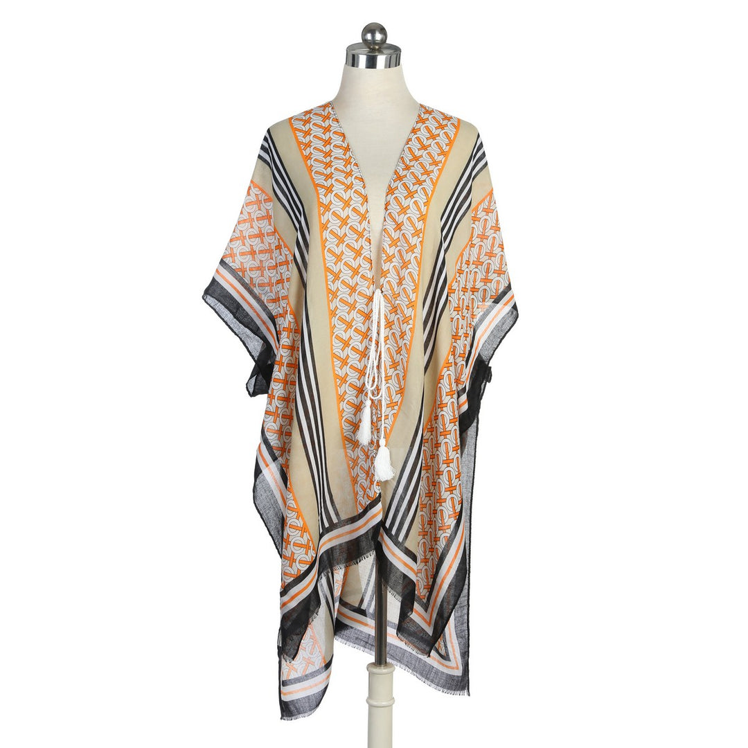 Circle Mesh Summer Kimono