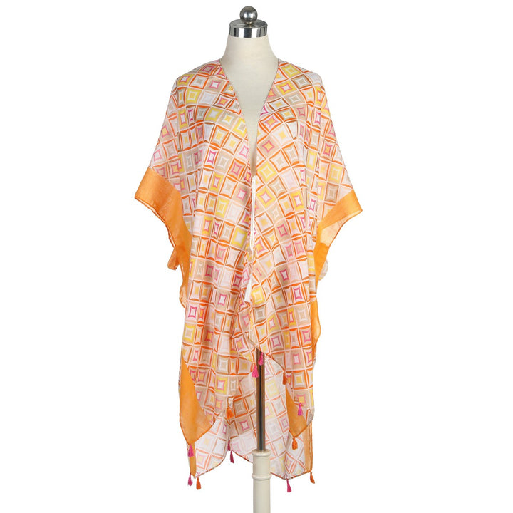 Simple Pattern Summer Kimono