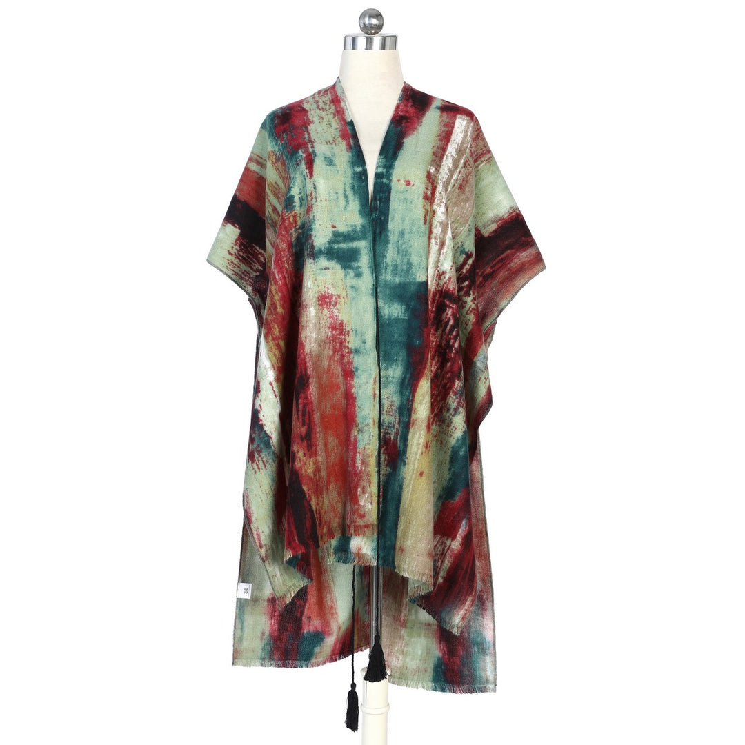 Mix Colour Water Paint Kimono