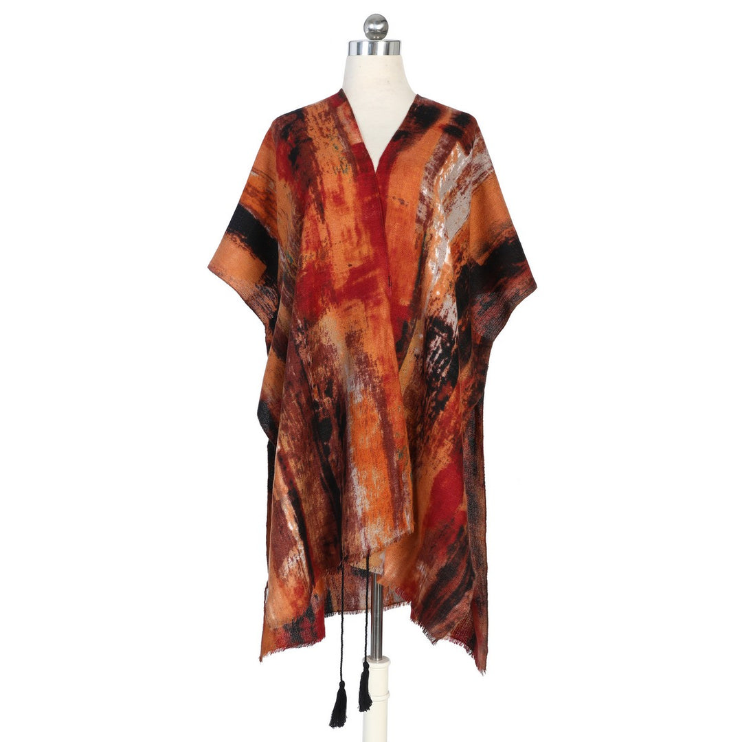 Mix Colour Water Paint Kimono