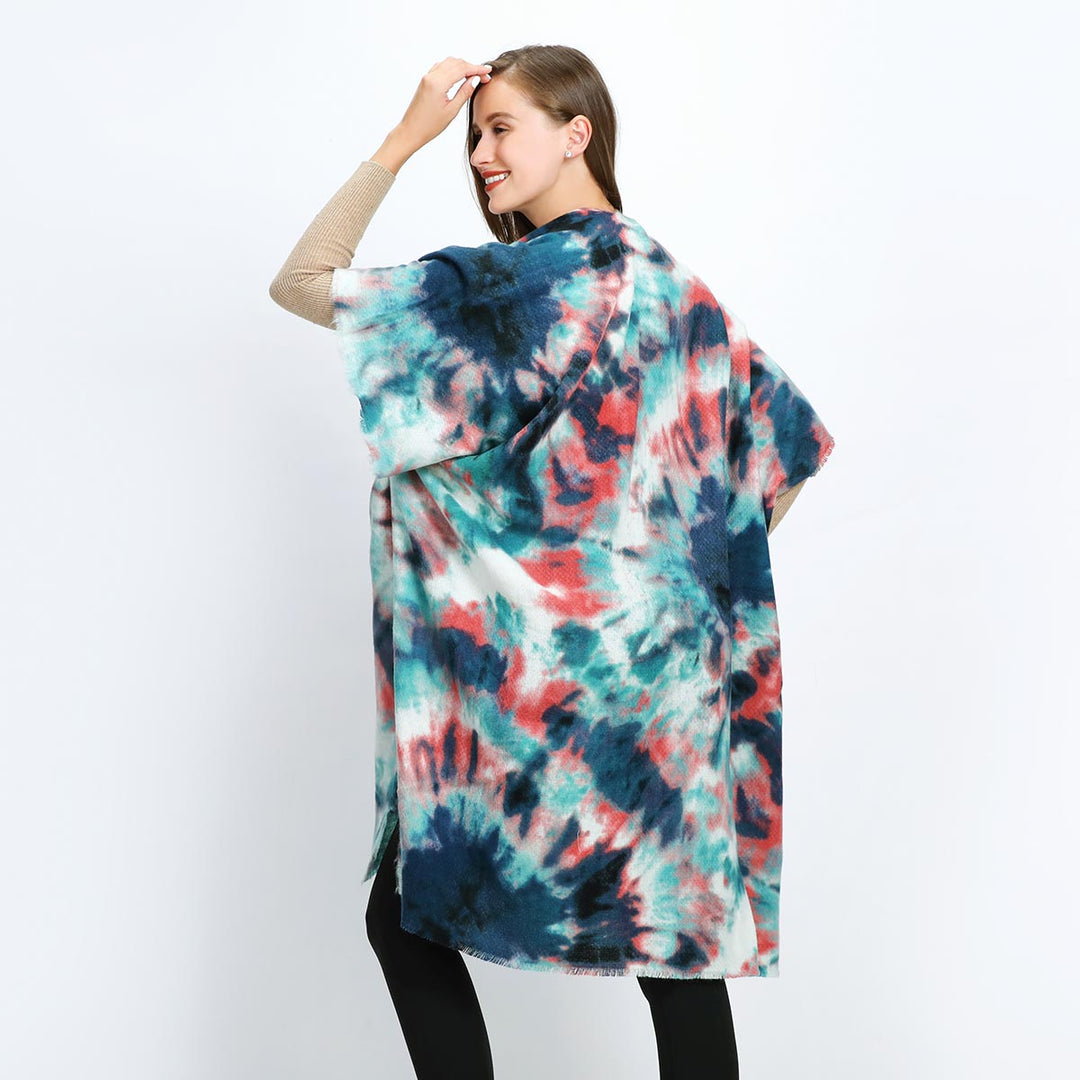 Multi Print Mix Kimono