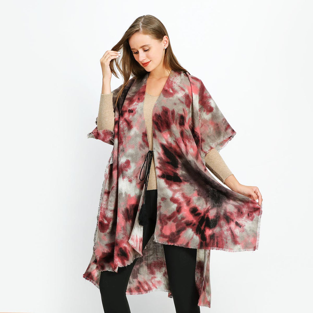 Multi Print Mix Kimono