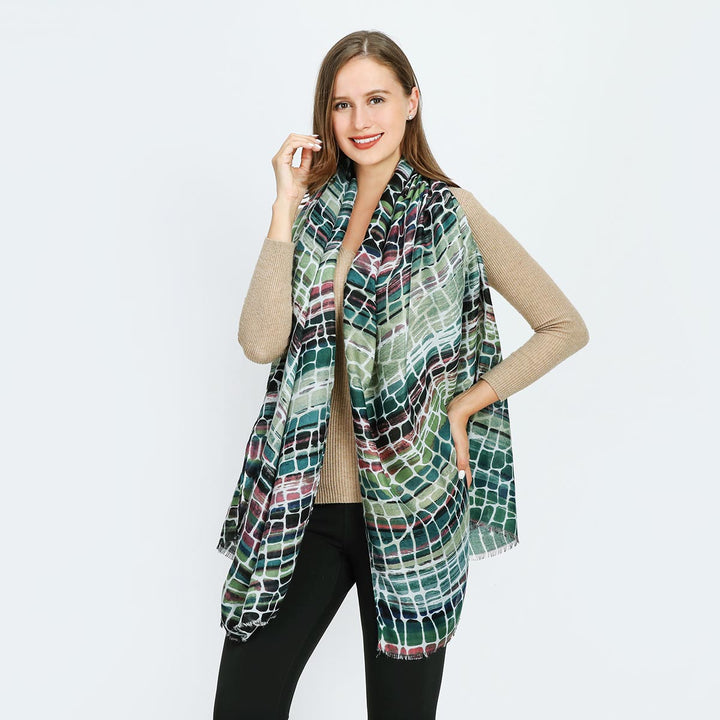 Rock Stone Print Scarf