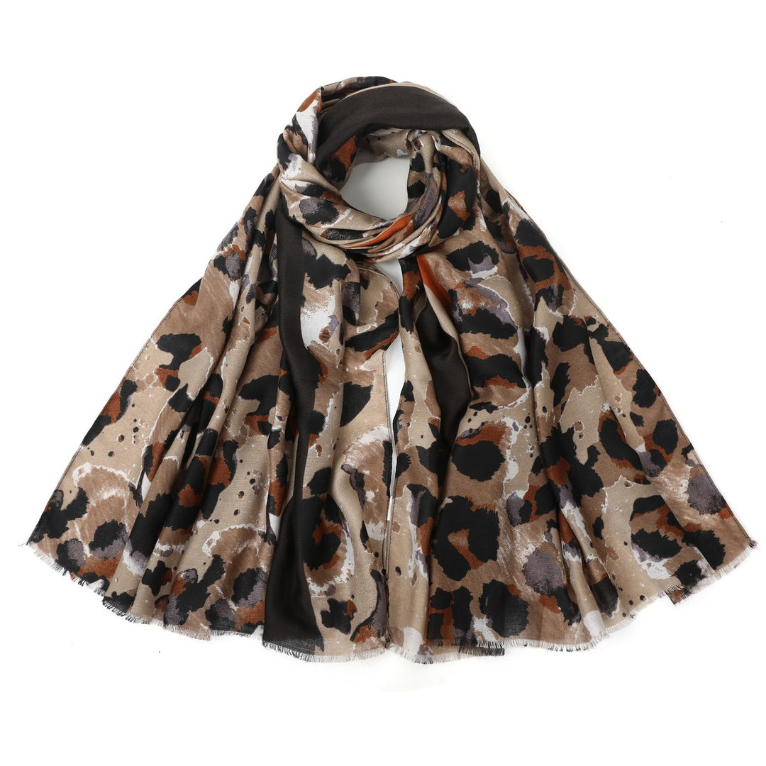 Leapord Print Scarf