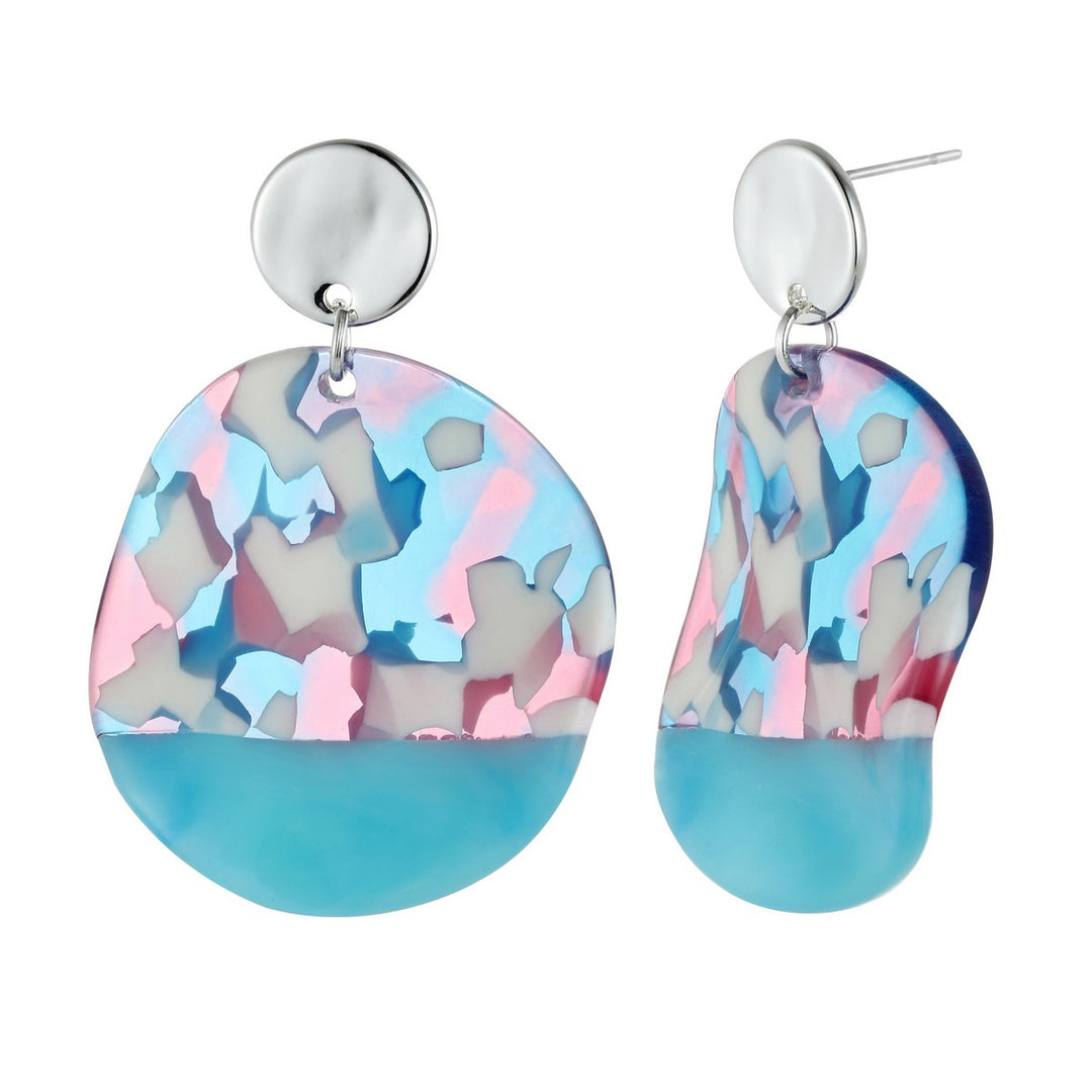 Deepsea Water Paint Effect Earrings