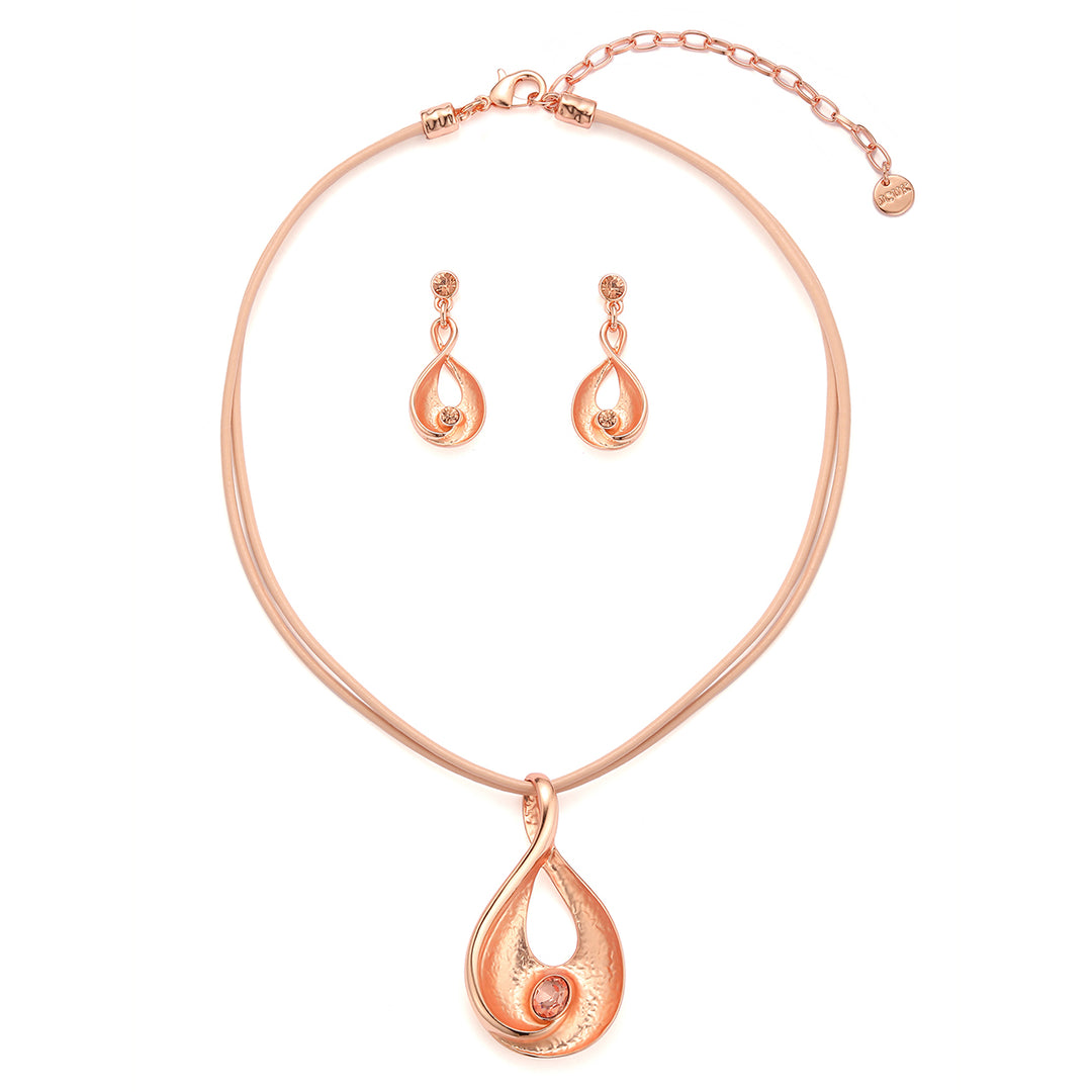 Waterdrop Pendant Necklace Set