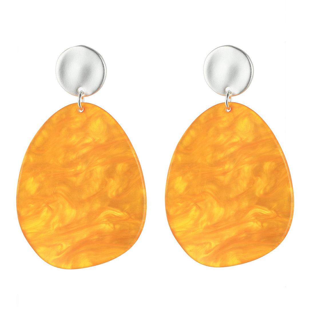 Irregular Shape Dangling Earrings