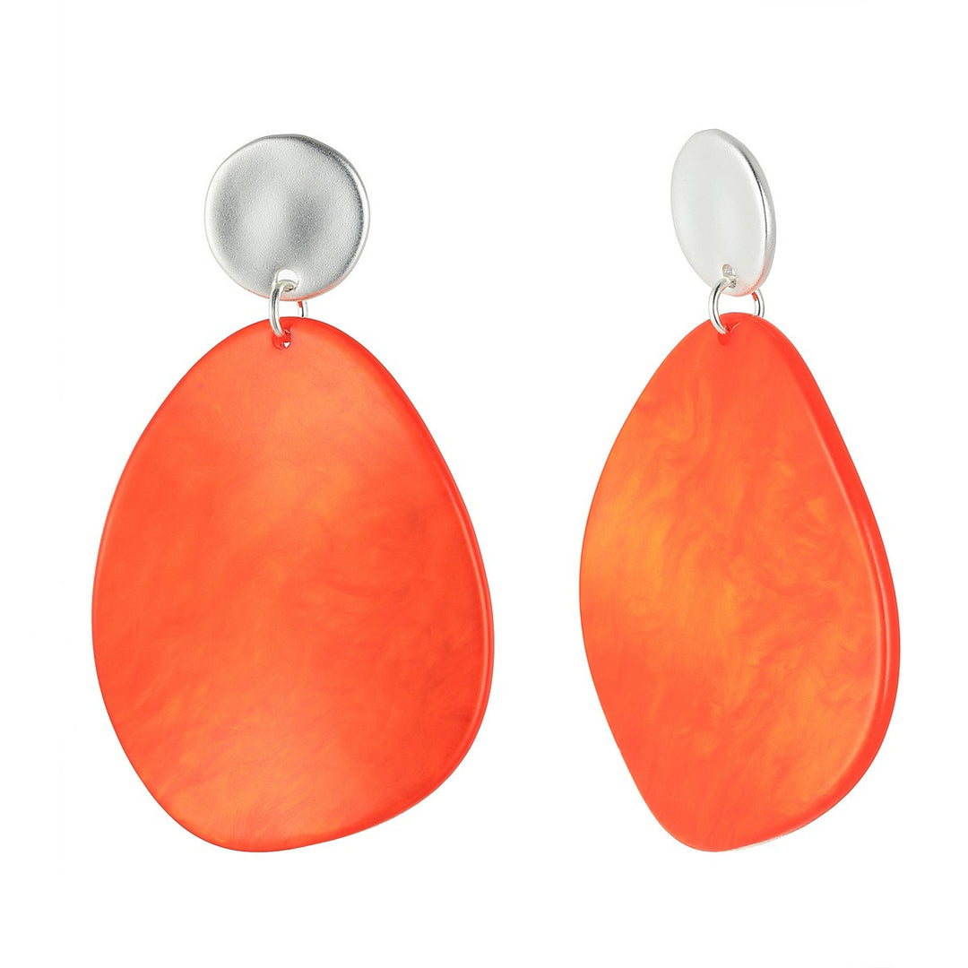 Irregular Shape Dangling Earrings