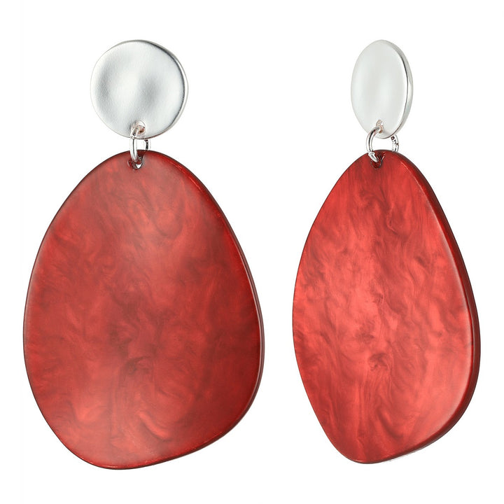 Irregular Shape Dangling Earrings