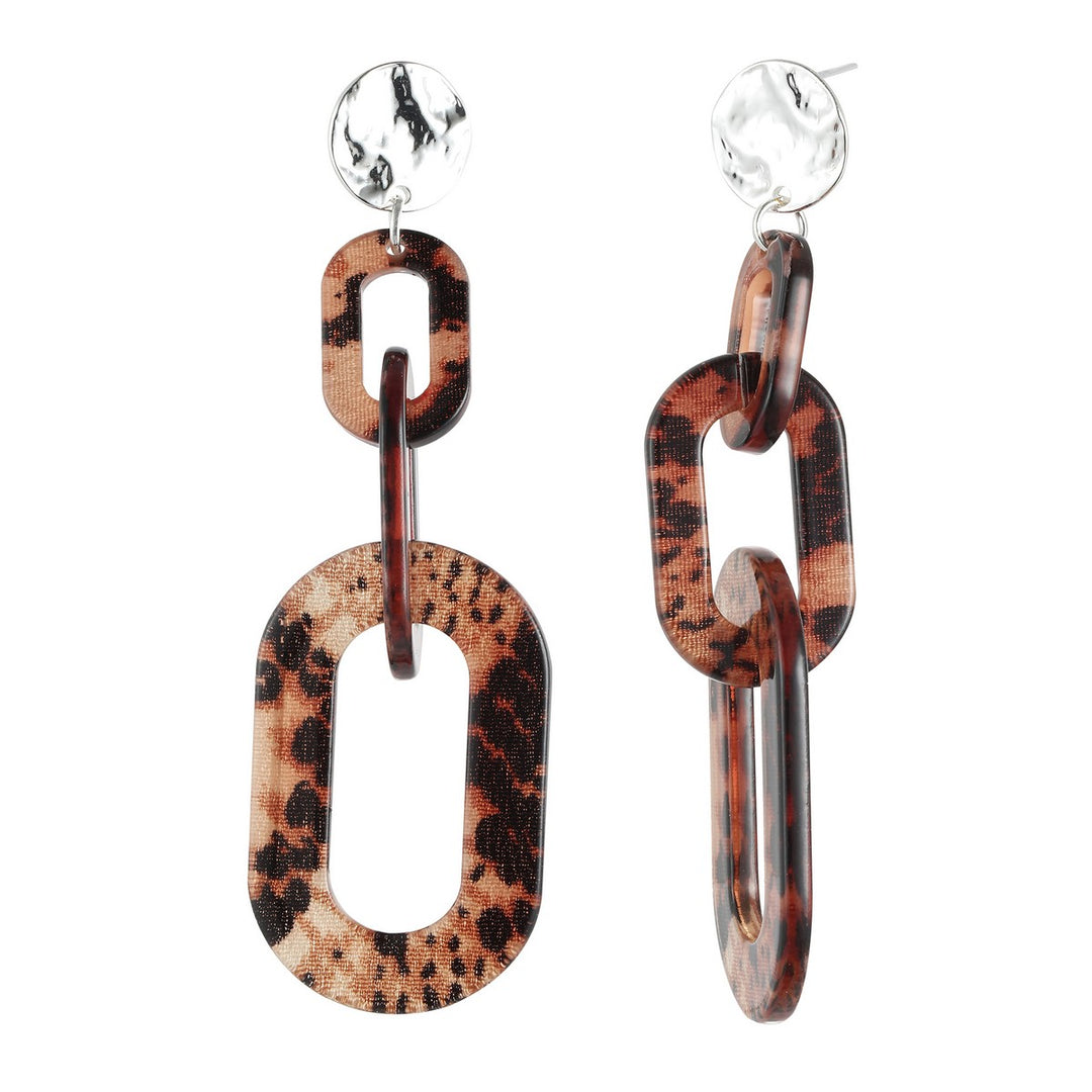 Dangling Chain Earrings