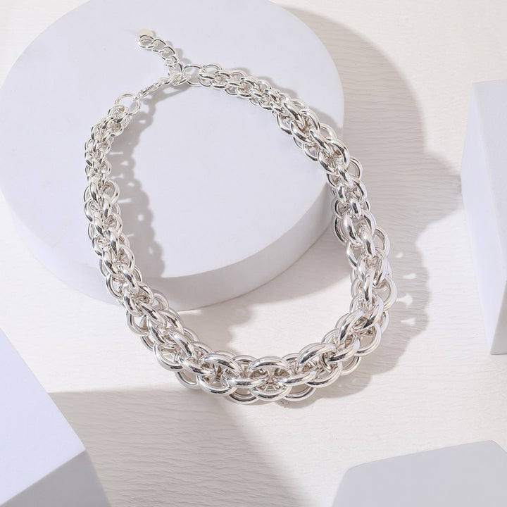 Multiple Strong Chain Necklace