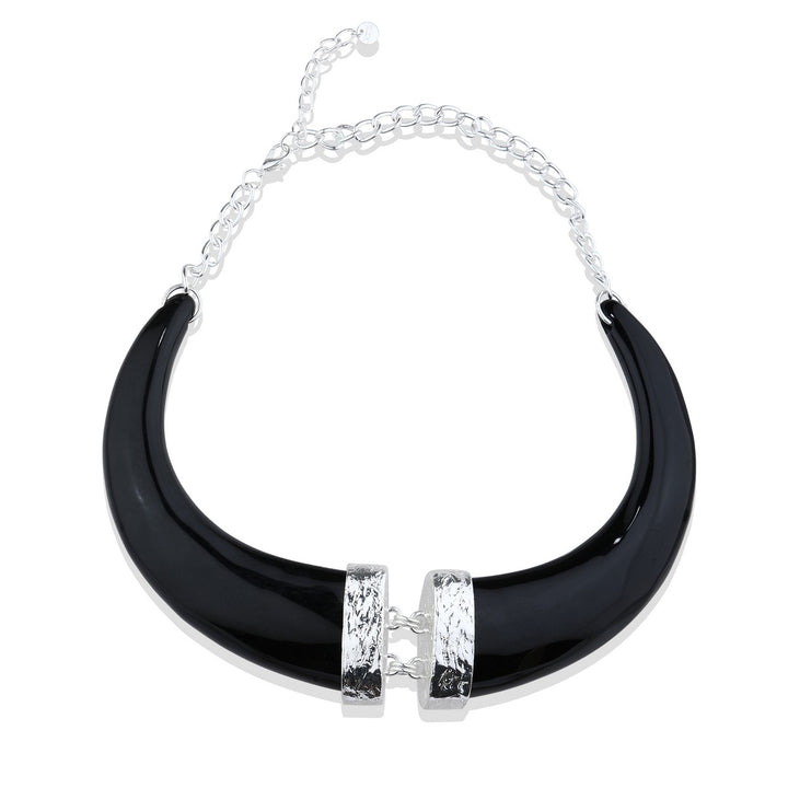 Black Shapes Necklace