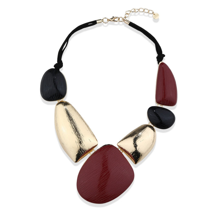 Mulitiple Shapes Chunky Necklace