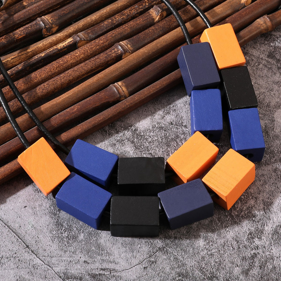 Chunky Rectangle Necklace