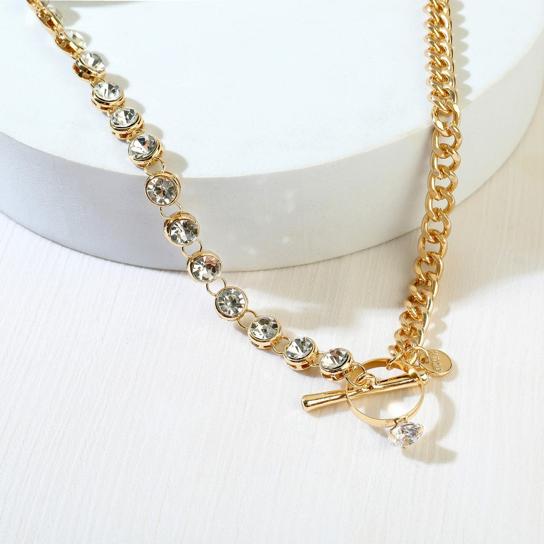 Gems In A Row Necklace