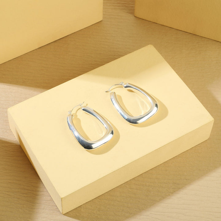 Diagonal Shape Earrings