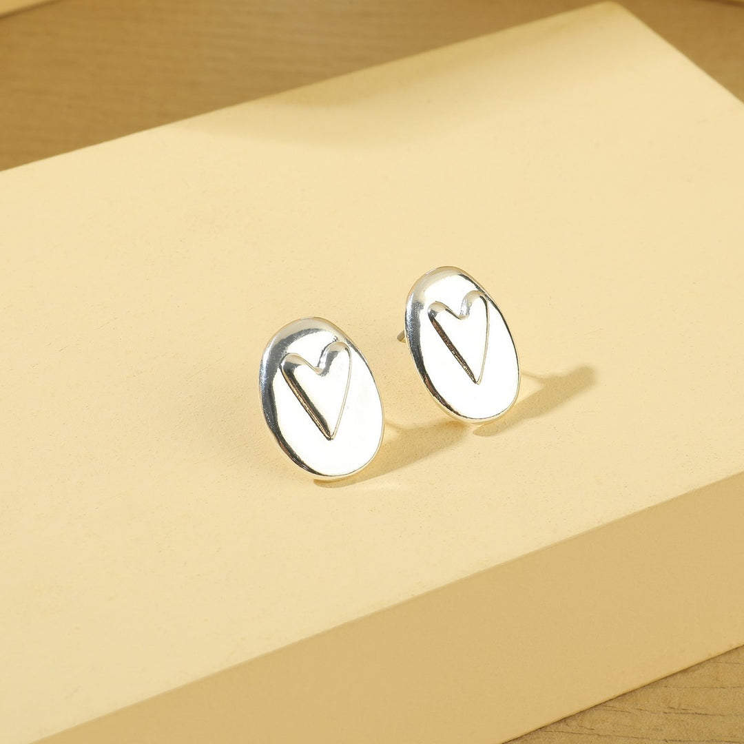 Button Style Earrings