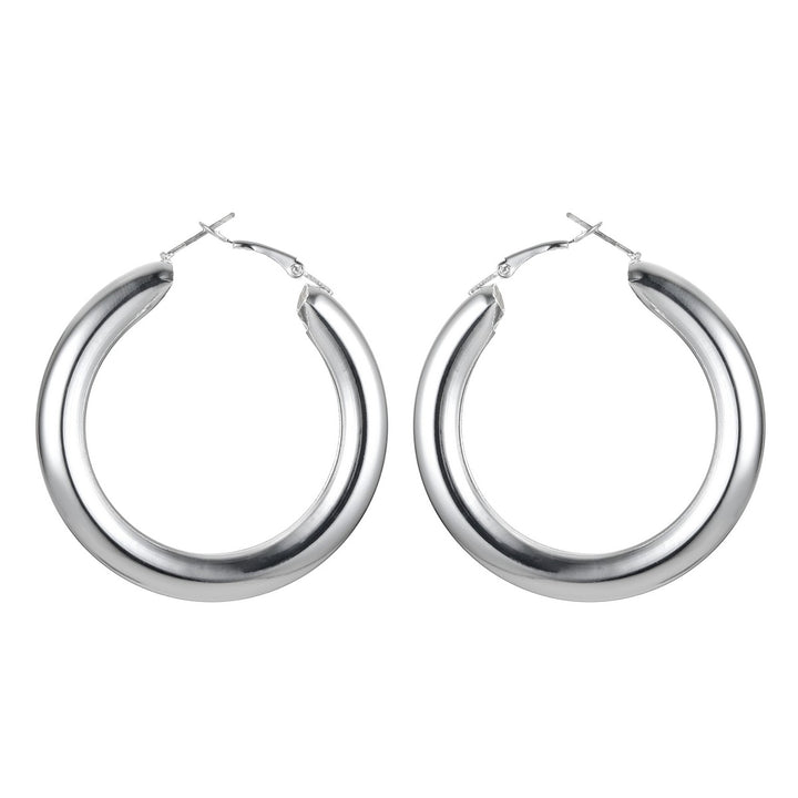 Thick Circle Earrings