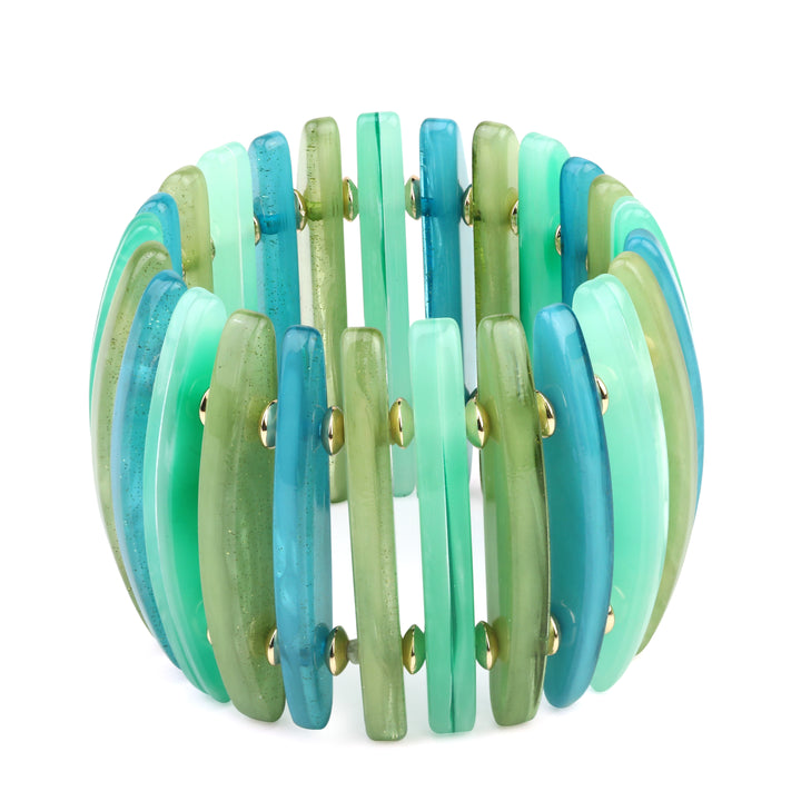 Long Disk Stretch Bracelet